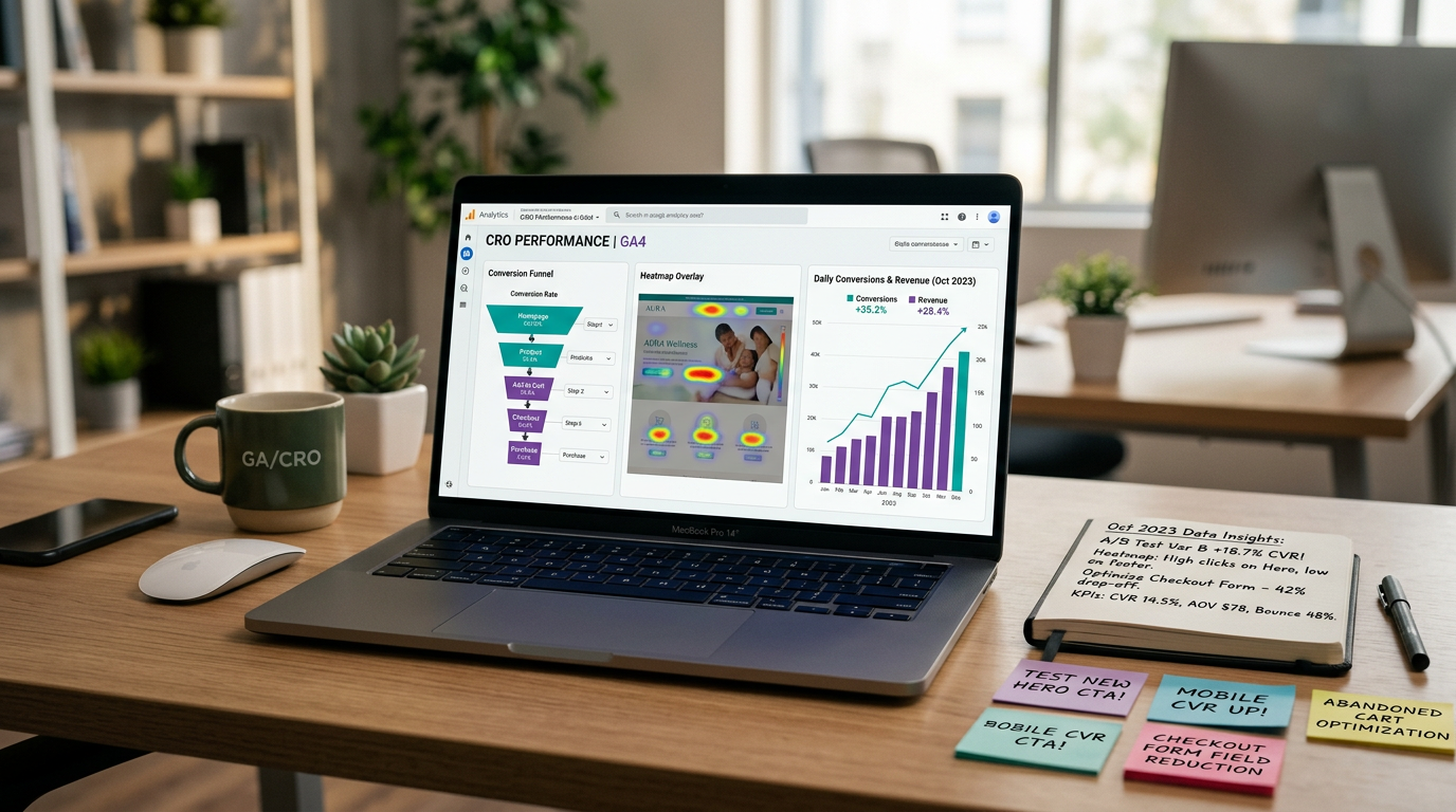 Analytics and CRO &ndash; Performance Optimisation